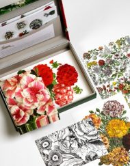 Pepin Letter Writing Set Flower Prints