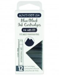 MonteVerde 12-pack Ink Cartridges Blue/Black