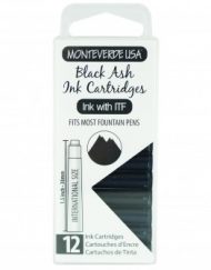 MonteVerde 12-pack Ink Cartridges Black Ash