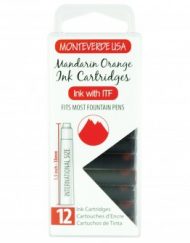 MonteVerde 12-pack Ink Cartridges Mandarin Orange