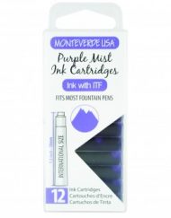 MonteVerde 12-pack Ink Cartridges Purple Mist