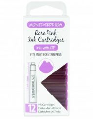 MonteVerde 12-pack Ink Cartridges Rose Pink