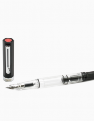 TWSBI ECO TRANSPARENT BLACK FOUNTAIN PEN