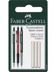 Faber-Castell TK Vario 3-pack Pencil Erasers