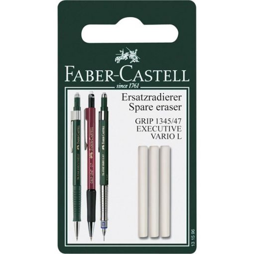 Faber-Castell TK Vario 3-pack Pencil Erasers