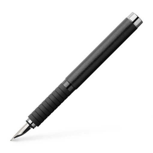 Faber-Castell Design Basic Black Leather Fountain Pen