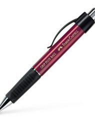 FABER-CASTELL GRIP PLUS BALLPOINT PEN RED METALLIC