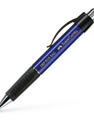 FABER-CASTELL GRIP PLUS BALLPOINT PEN BLUE METALLIC