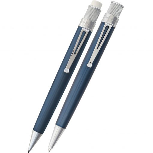 RETRO 51 ICE BLUE PEN AND PENCIL SET