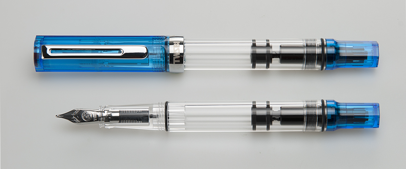 TWSBI ECO TRANSPARENT BLUE FOUNTAIN PEN