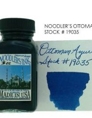 NOODLERS INK OTTOMAN AZURE