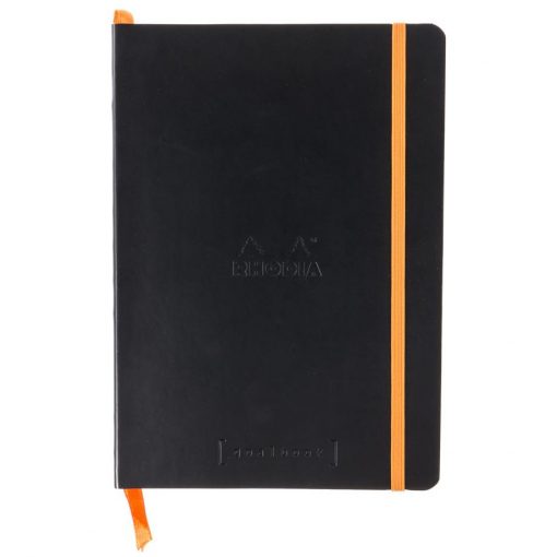 RHODIA GOALBOOK DOT A5 BLACK