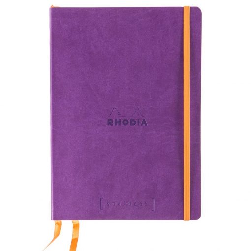 RHODIA GOALBOOK DOT A5 PURPLE