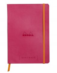 RHODIA GOALBOOK DOT A5 RASPBERRY