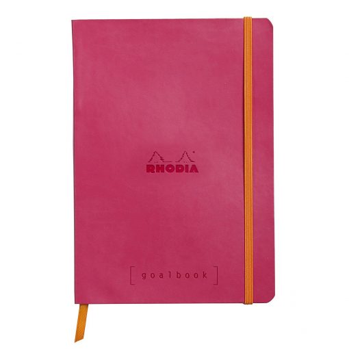 RHODIA GOALBOOK DOT A5 RASPBERRY