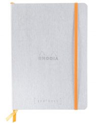 RHODIA GOALBOOK DOT A5 SILVER