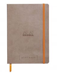 RHODIA GOALBOOK DOT A5 TAUPE