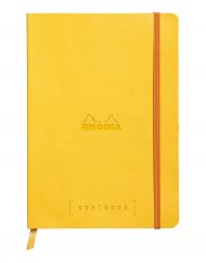 RHODIA GOALBOOK DOT A5 YELLOW