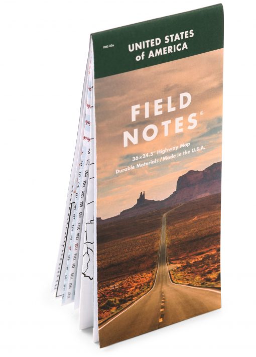 FIELD NOTES NATIONAL HIGHWAY MAP