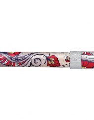 CROSS BOTANICA RED HUMMINGBIRD VINE ROLLERBALL PEN