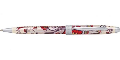 CROSS BOTANICA RED HUMMINGBIRD VINE BALLPOINT PEN