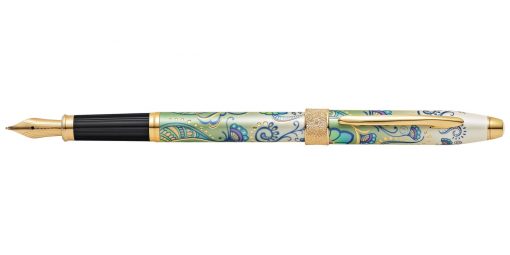 CROSS BOTANICA GREEN DAYLILY FOUNTAIN PEN