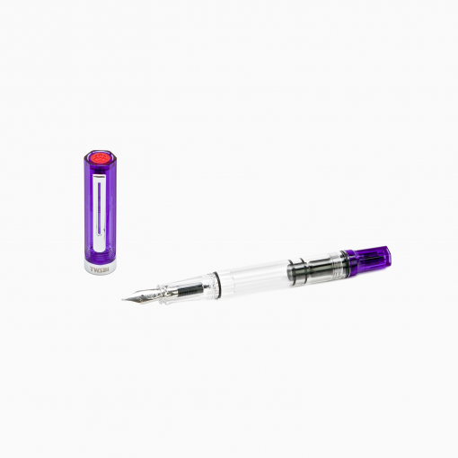 TWSBI ECO TRANSPARENT PURPLE FOUNTAIN PEN