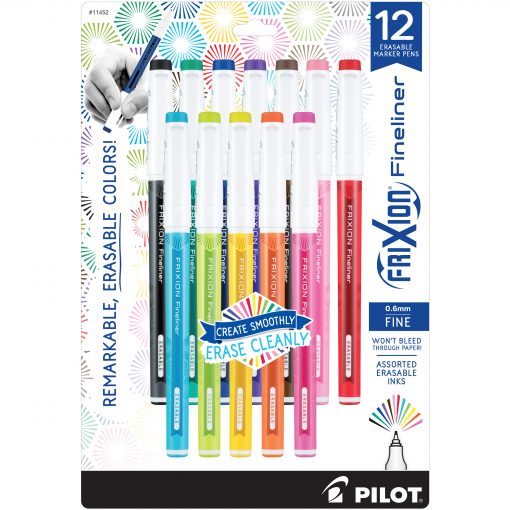 PILOT FRIXION FINELINER 12-PACK