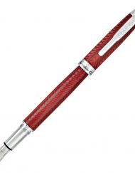 CONKLIN HERRINGBONE BURGUNDY FOUNTAIN PEN