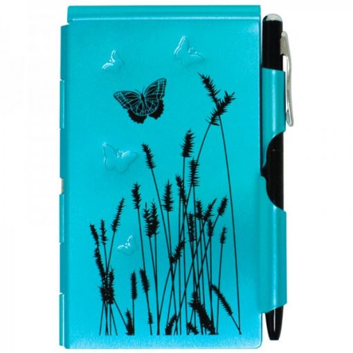 WELLSPRING FLIP NOTE BLUE BUTTERFLY # 2209