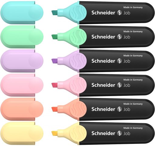 SCHNEIDER JOB PASTEL HIGHLIGHTERS