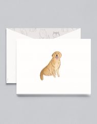 CRANE GOLDEN RETRIEVER NOTE