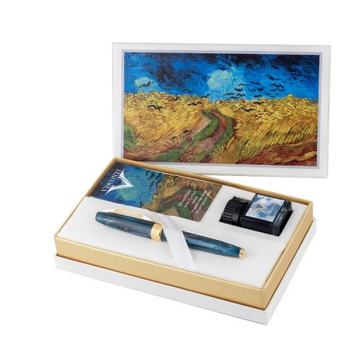 VISCONTI WHEATFIELD WITH CROWS FOUNTAIN PEN SET