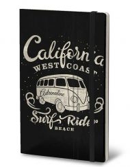 STIFFLEXIBLE NOTEBOOK CALIFORNIA RED