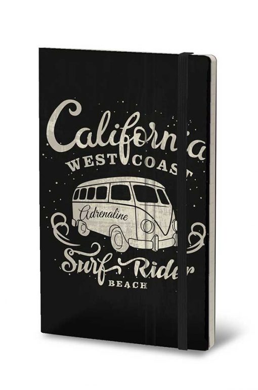 STIFFLEXIBLE NOTEBOOK CALIFORNIA RED