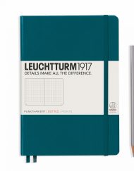 LEUCHTTURM1917 A5 NOTEBOOK PACIFIC GREEN DOTTED