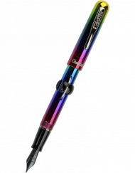 CONKLIN LIMITED EDITION CRESCENT FILLER RAINBOW FOUNTAIN PEN