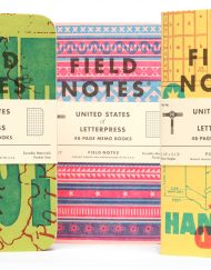 FIELD NOTES UNITED STATES OF LETTERPRESS