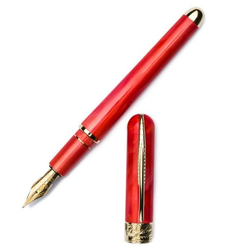 PINIEDER AVATAR UR DELUXE FOUNTAIN PEN DEVIL RED