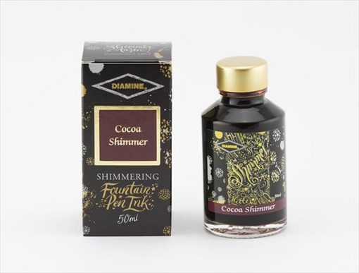 DIAMINE COCOA SHIMMER INK