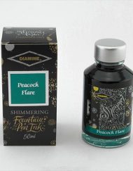 DIAMINE PEACOCK FLARE SHIMMER INK