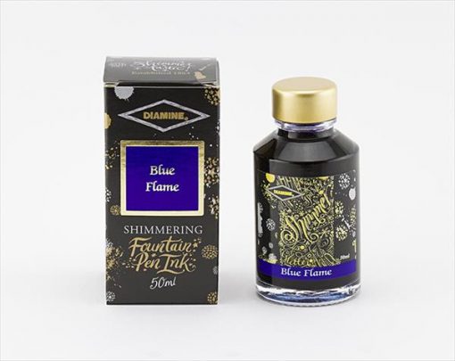 DIAMINE BLUE FLAME SHIMMER INK