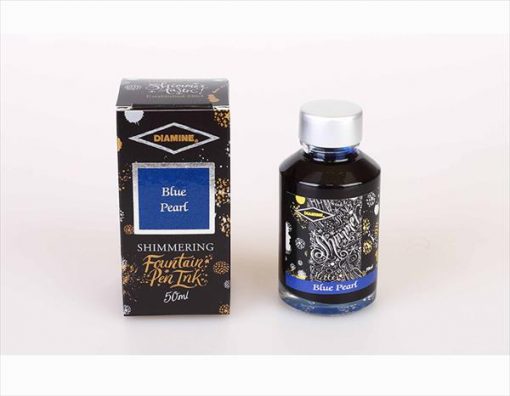 DIAMINE BLUE PEARL SHIMMER INK