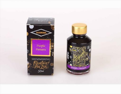 DIAMINE PURPLE PAZZAZZ SHIMMER INK