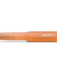 KAWECO FROSTED SPORT FOUNTAIN PEN SOFT MANDARIN