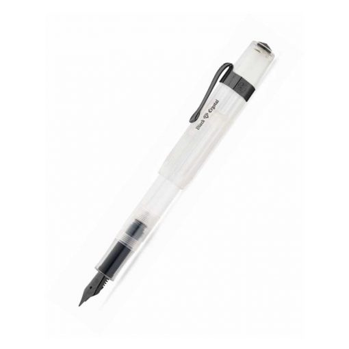 KAWECO SPORT FOUNTAIN PEN BLACK CRYSTAL