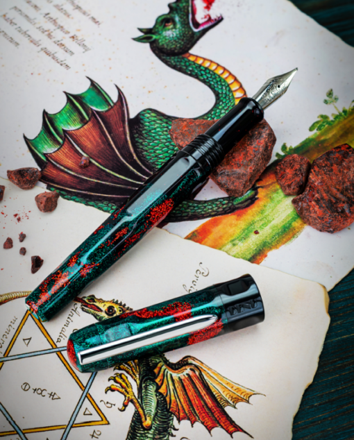 BENU TALISMAN DRAGON'S BLOOD FOUNTAIN PEN