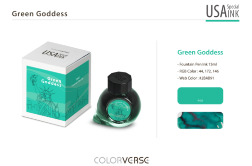 COLORVERSE USA SPECIAL SERIES NY GREEN GODDESS