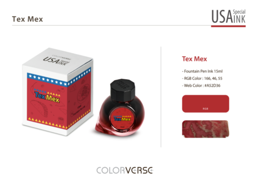 COLORVERSE USA SPECIAL SERIES TX TEX MEX