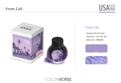 COLORVERSE USA SPECIAL SERIES CA FROM CALI